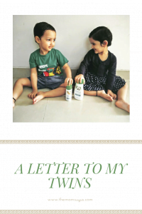 A Letter To My Twins: Cherish The Twin Bond