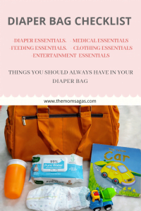 Diaper Bag Checklist