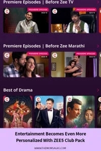Why You Must Opt for ZEE5 Club Pack 