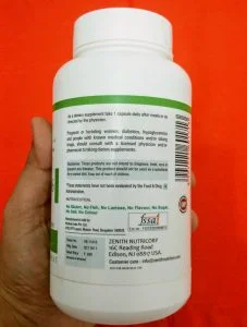 Zenith Nutrition’s Vitamin B6 supplement