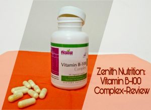 Read more about the article Zenith Nutrition- Vitamin B-100 Complex Dietary Supplement: Review