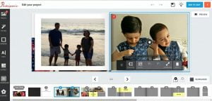 Customized photo book