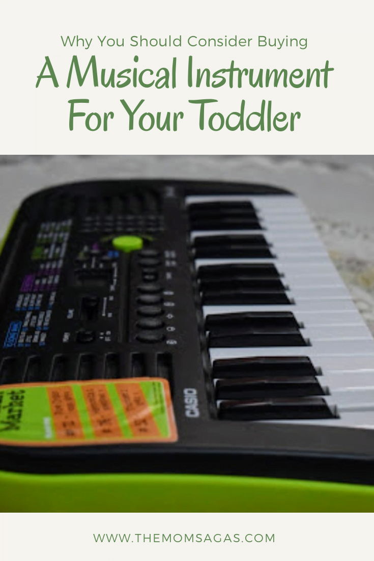 Benefits of a musical instrument for your toddler