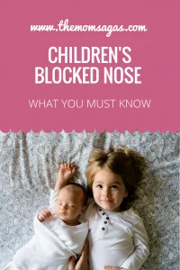 children's blocked nose