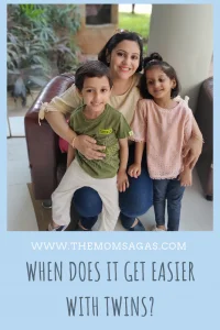 When does it get easier with twins? 