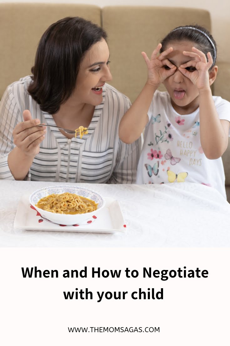 When and how to negotiate with your child
