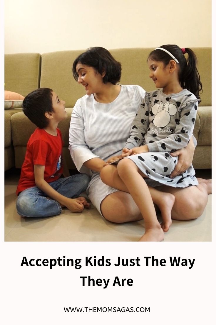 Accepting kids just the way they are
